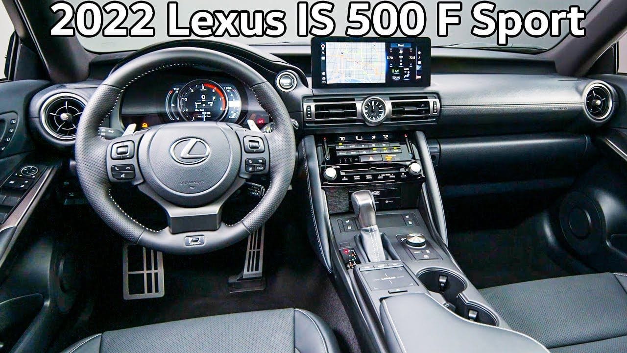 Lexus IS 500 F Sport Performance Infotainment