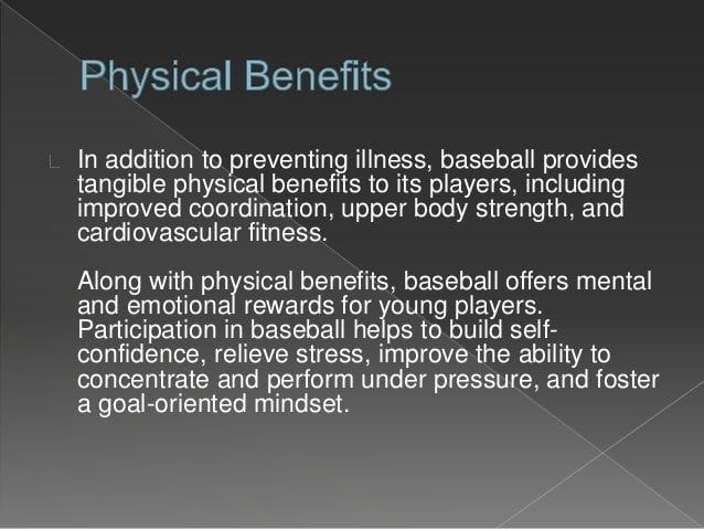 Benefits of Baseball Training and Equipment