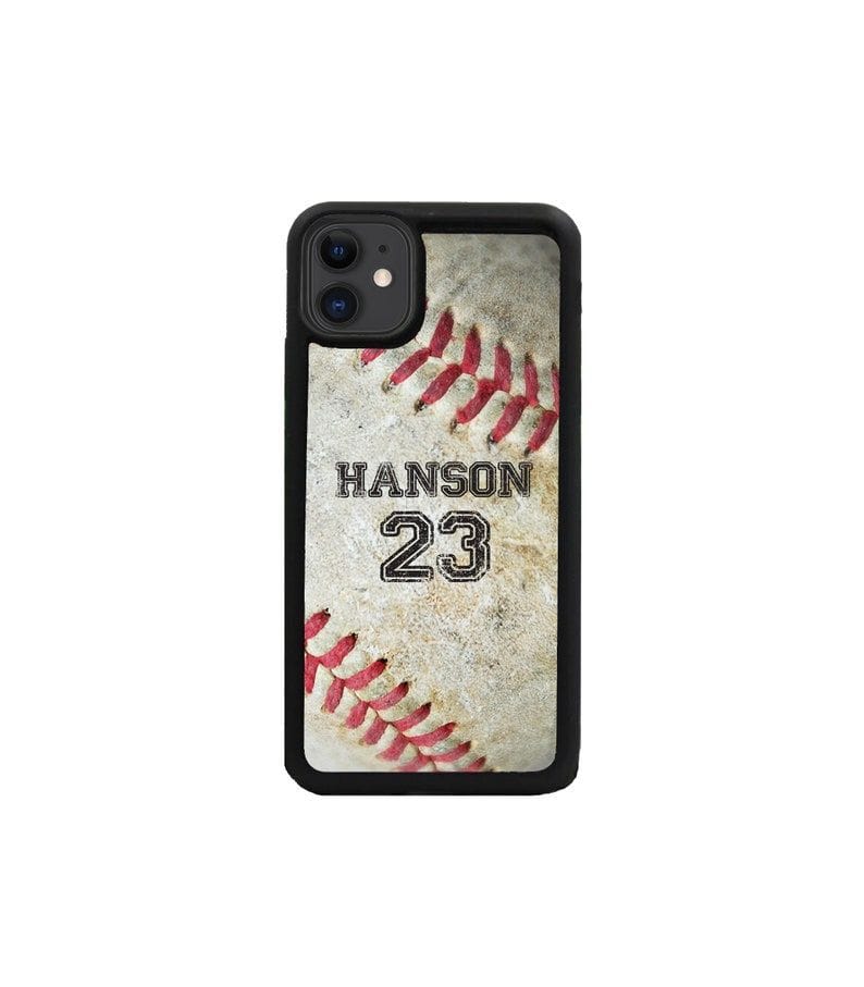 Baseball Stitch Pattern Phone Case