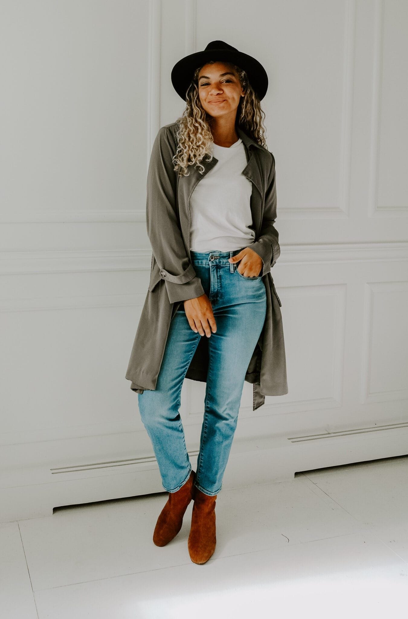 Casual Chic: Pair with Distressed Denim