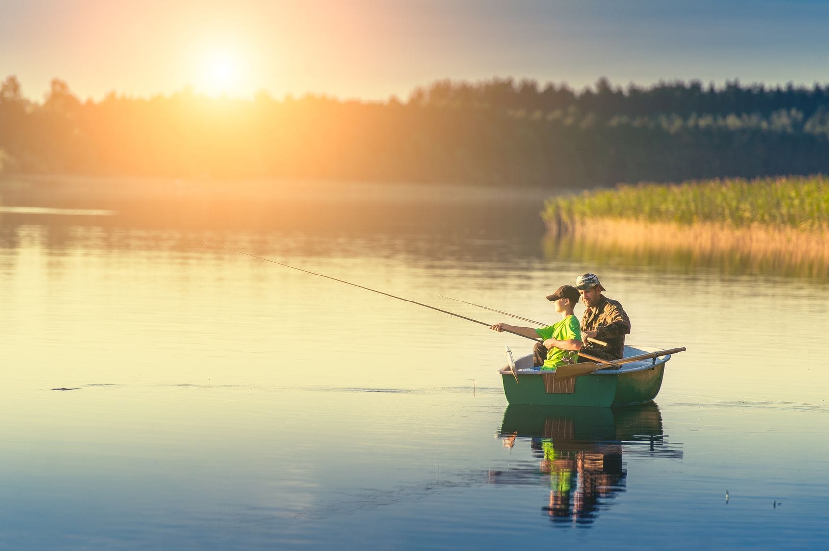 Fishing and Boating at Lake Myrtle Sports Park