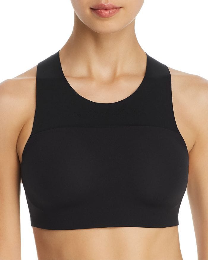 Low-impact sports bra and walking shorts set