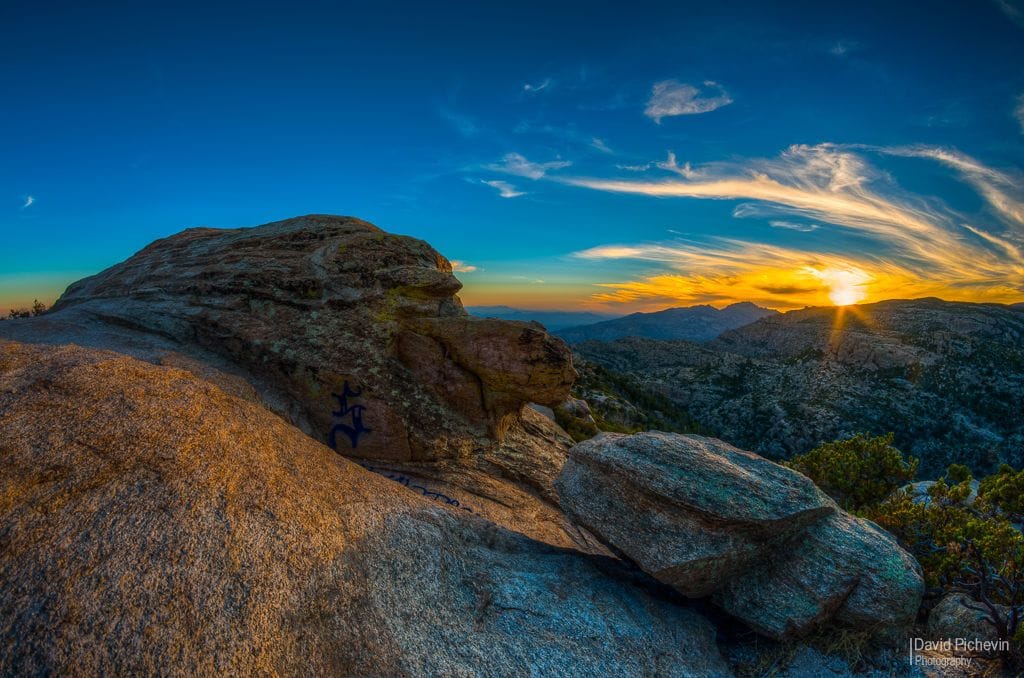 Mount Lemmon sport climbing spot