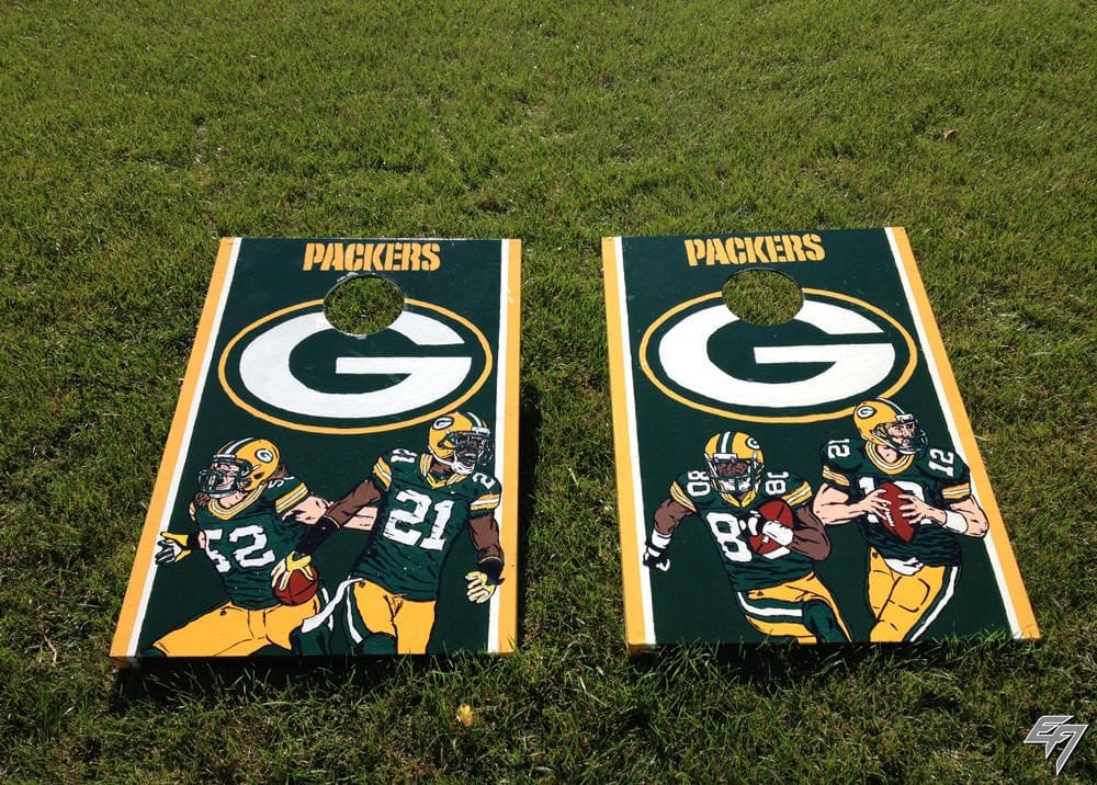 Packers Cornhole Boards