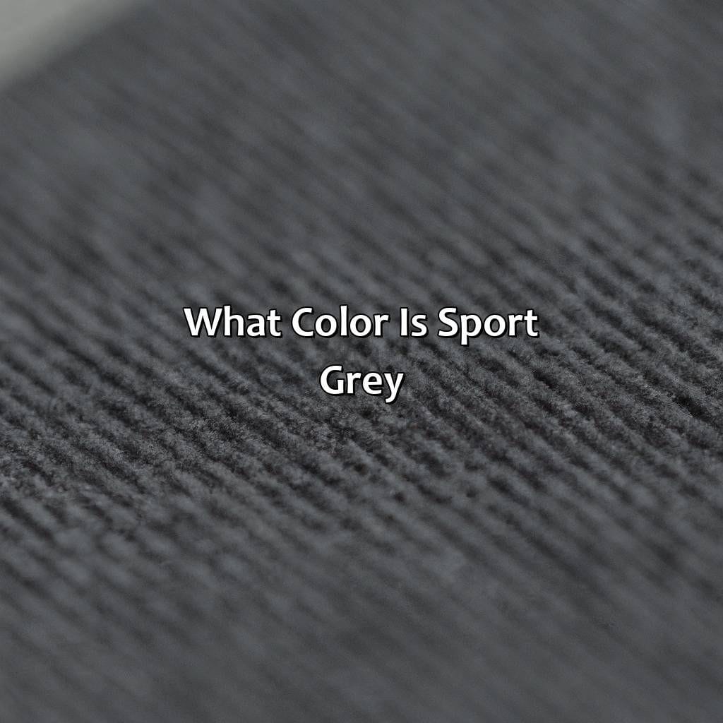 The Benefits of Sport Grey