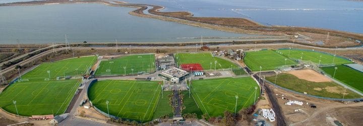 Twin Creeks Sports Complex in Sunnyvale, CA